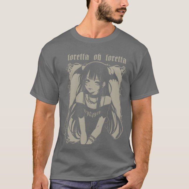 Camiseta Retro de Loretta (Anverso)