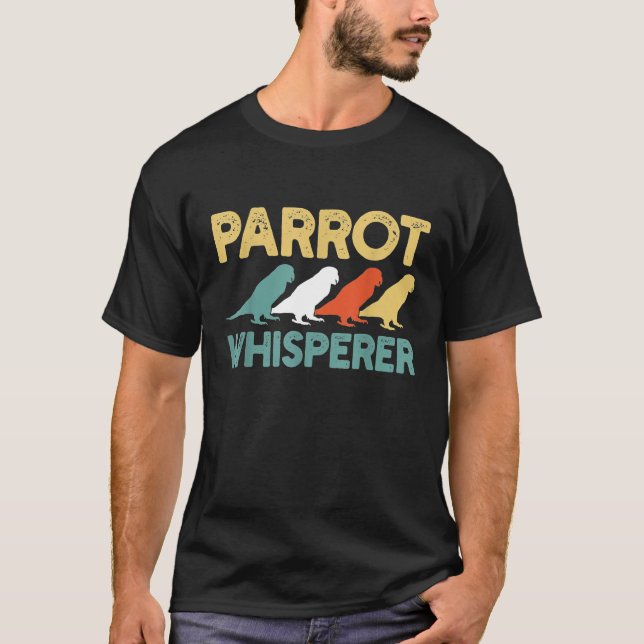 Camiseta Retro de loro 1 (Anverso)