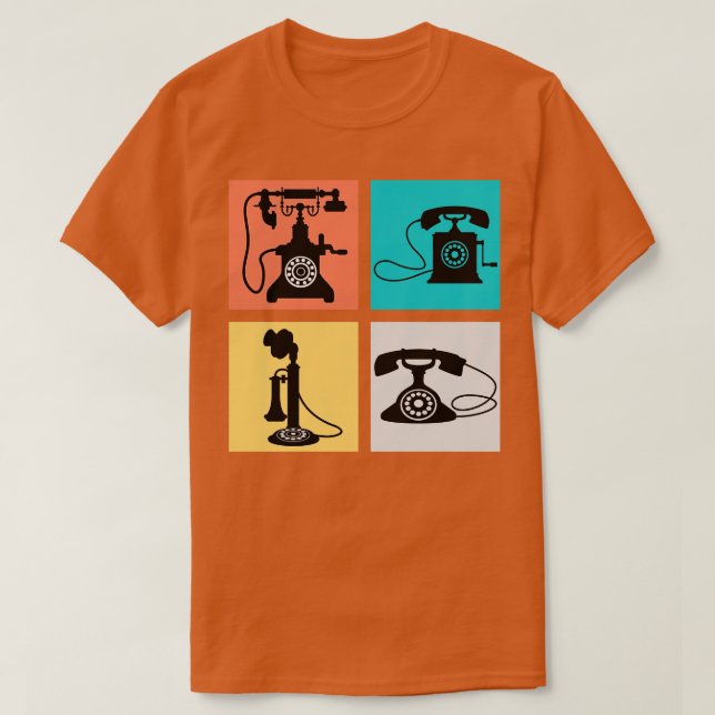 Camiseta Retro de los años 80 (Diseño del anverso)