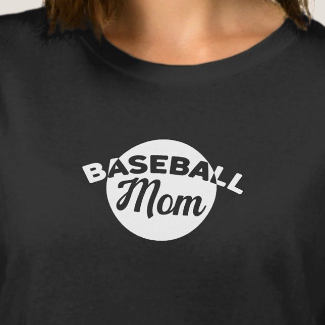 Camiseta Retro de Mamá de Béisbol (Subido por el creador)