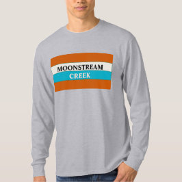 Camiseta retro de manga larga "Moonstream Creek"
