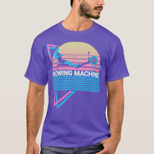 Camiseta Retro de máquina de remo