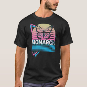 Camiseta Retro de mariposa monarca