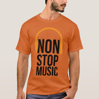 Camiseta Retro de música NonStop 70