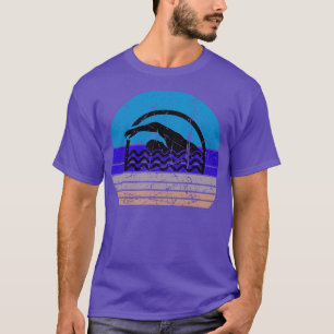 Camiseta Retro De Natación