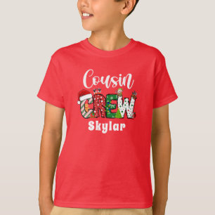Camiseta retro de Navidad de la tripulación de pri