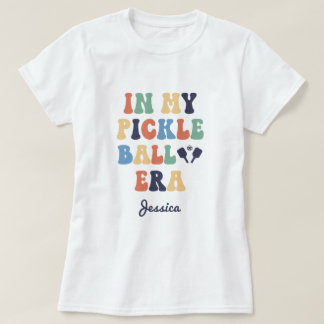 Camiseta Retro de nombre personalizado en mi mamá de la era