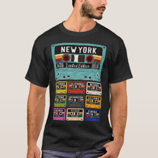 Camiseta Retro de Nueva York