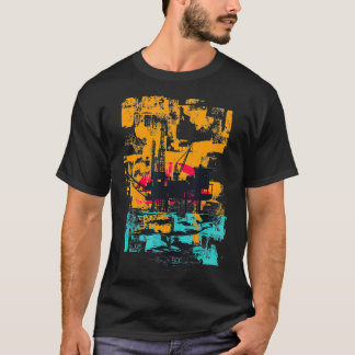 Camiseta Retro de obrero de yacimientos petrolíferos en alt