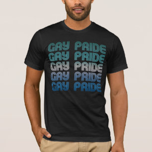 Camiseta Retro de Orgullo Gay Masculino