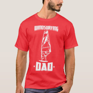 Camiseta Retro de padre de windsurf