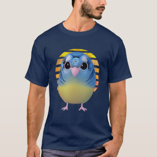 Camiseta Retro de pájaro de observación de aves