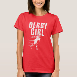 Camiseta Retro de Patinaje sobre Ruedas Derby Chic