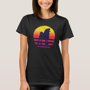 Camiseta Retro de perro caniche 13