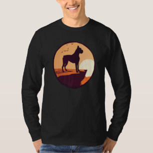 Camiseta Retro de perro de boxer alemán 1
