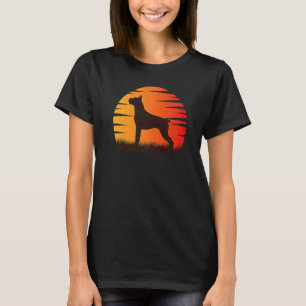 Camiseta Retro de perro de boxer alemán 36