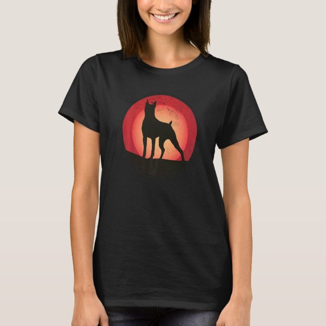 Camiseta Retro de perro de boxer alemán 44 (Anverso)
