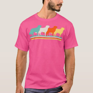 Camiseta Retro de perro de los recuperadores de oro