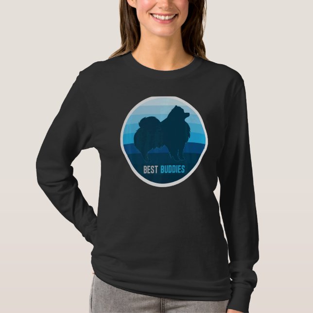 Camiseta Retro de perro de Pomerania 9 (Anverso)