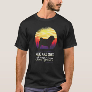 Camiseta Retro de perro de pug 25
