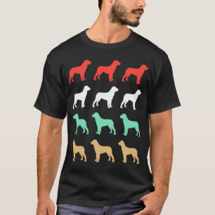 Camiseta Retro de Perro de Rottweiler Vintage