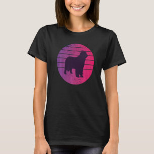 Camiseta Retro de perro de Terranova 10