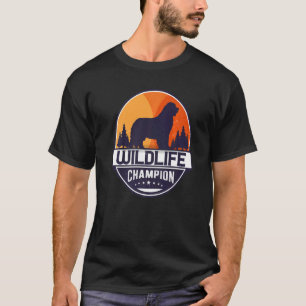 Camiseta Retro de perro de Terranova 6