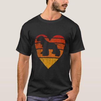 Camiseta Retro de Perro Español Español