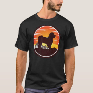 Camiseta Retro de perro maltés