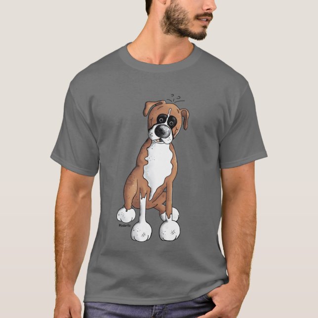 Camiseta Retro de perros de perro de Boer (Anverso)