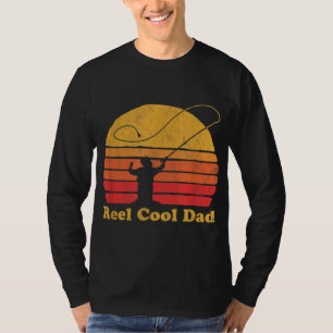 Camiseta Retro de pesca de mosca volada de Reel Guay Dad