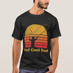 Camiseta Retro de pesca de mosca volada de Reel Guay Dad