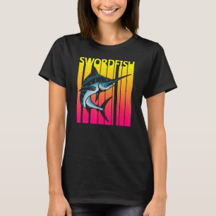 Camiseta Retro de pez espada