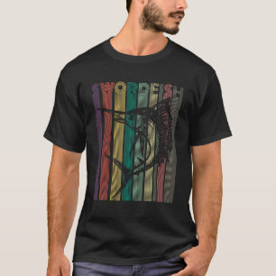 Camiseta Retro de pez espada Vintage Camisas de pesca Hombr