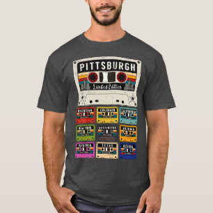 Camiseta Retro de Pittsburgh City