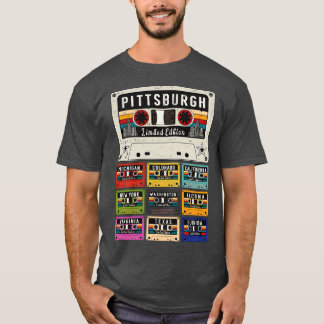 Camiseta Retro de Pittsburgh City