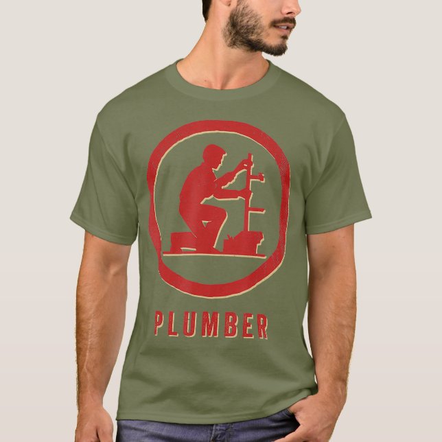 Camiseta Retro de plomo de vintage (Anverso)