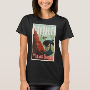 Camiseta retro de póster de viaje de marea vintage