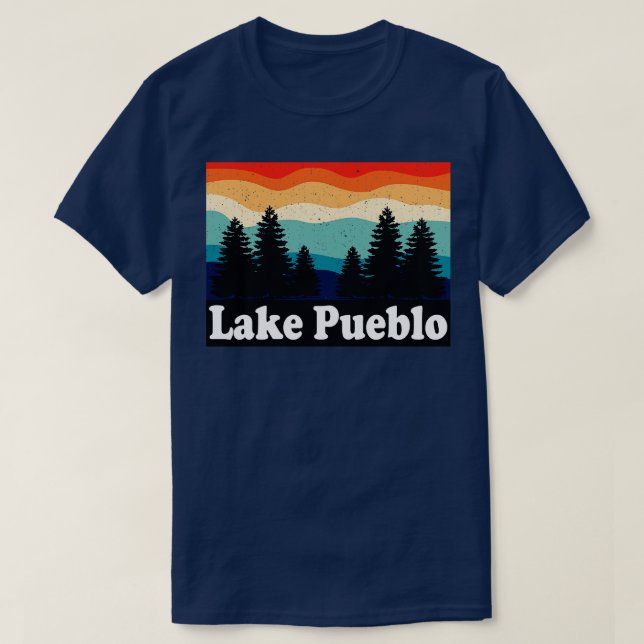 Camiseta Retro de Pueblo Colorado (Diseño del anverso)
