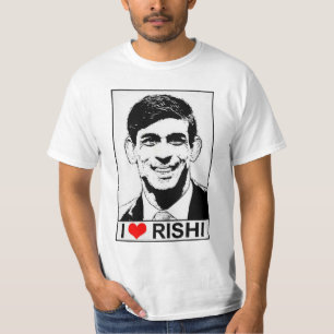 Camiseta Retro de Rishi sunak