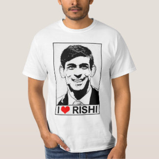 Camiseta Retro de Rishi sunak