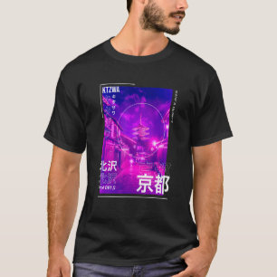 Camiseta Retro de ropa de calle japonesa vibra el estético 