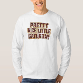 Camiseta Retro de Sábado Bonito y Agradable