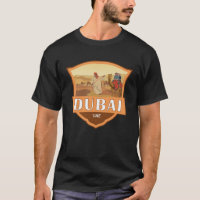 Retro de Safari del desierto de Emiratos Árabes Un