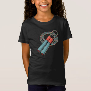 Camiseta Retro de Saltar la Cuerda – Vintage de Ch