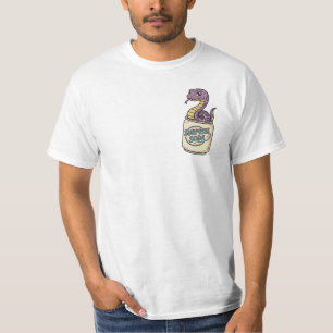 Camiseta Retro de Serpiente en una Lata Caricatu