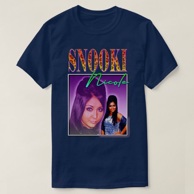 Camiseta Retro de Snooki (Diseño del anverso)