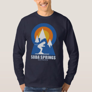 Camiseta Retro De Sol Soda Springs
