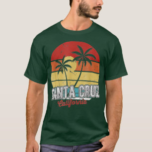 Camiseta Retro de surf playero de los años 70 en Santa Cruz