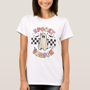 Camiseta Retro de temporada de fantasía feliz Halloween Fan